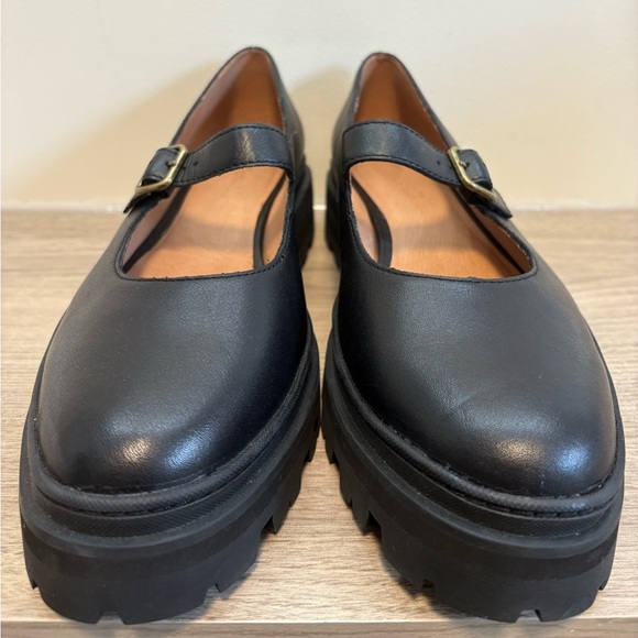 NEW Madewell The Freya Platform Lugsole Mary Jane in Black | Size 11 - Picture 5 of 10